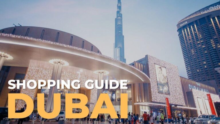دليل التسوق في دبي: من الأسواق الشعبية إلى المولات الضخمة