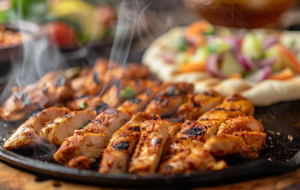 طريقة عمل شاورما الدجاج في البيت بتتبيلة شهية – وصفة مفصلة